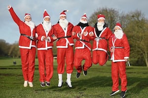 Santa's Sky High Adventure will help fund care for seriously ill children at Acorns Children's Hospice. 