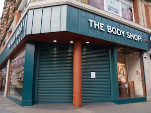 A closed Body Shop store