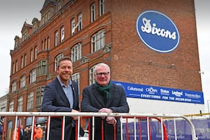 Steve Bavington, CEO at YMCA Black Country Group, and Mayor Richard Parker.