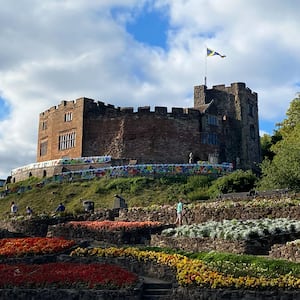 Tamworth Castle, by LDR, with permission for use by all LDRS partners