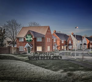 Santa Stop Here - A typical Barratt Homes property