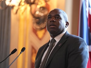 David Lammy speaking