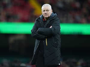 A thoughtful Warren Gatland looks on