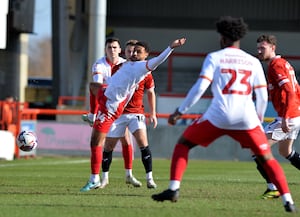 Brandon Comley made his first league start of the season for Walsall.