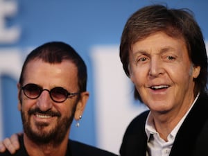 Sir Ringo Starr and Sir Paul McCartney