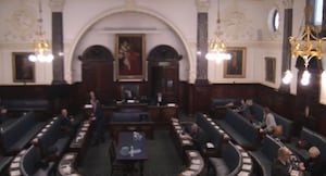 Staffordshire County Council's Council Chamber