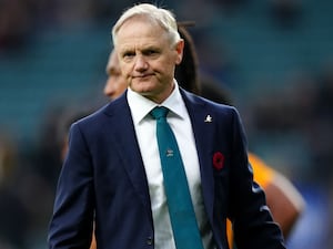 Joe Schmidt with Australia