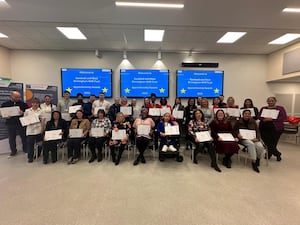 The Apprentices who were recognised at an awards ceremony held by Sandwell and West Birmingham NHS Trust.