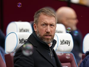 Graham Potter at the London Stadium