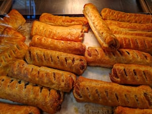 Punters at Pound Bakery can snack on a fresh sausage roll for £1