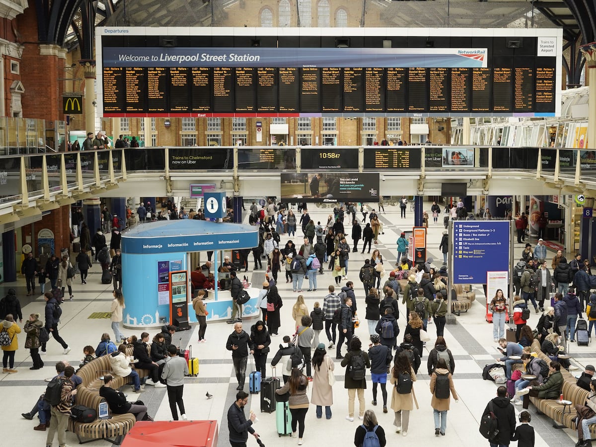 London Liverpool Street Retains Title Of Britain’s Busiest Railway 