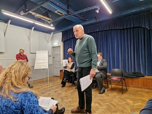 Councillor Steve McEwan kept the meeting on track