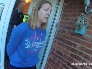 Lucy Letby is arrested at her home