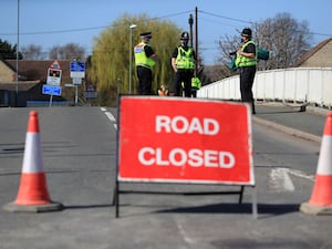 Road closed