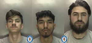 From L-R: Ion Morar, Ion Calin, Manuel Filipache. Photo: West Midlands Police