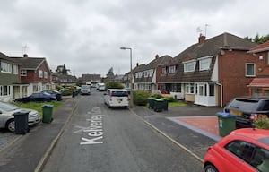 The weapons were discovered at an address on Kelverley Grove, West Bromwich. Photo: Google