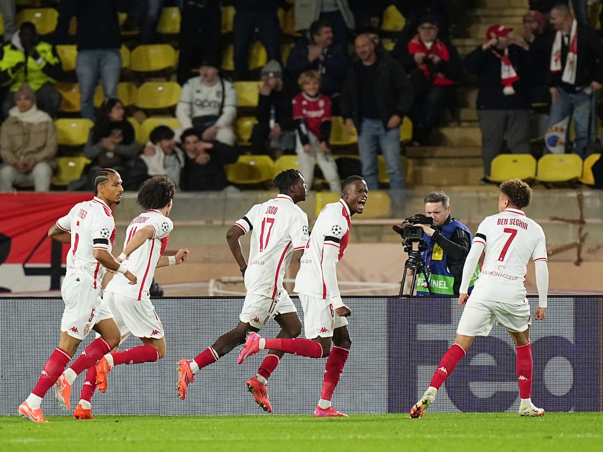 Aston Villa’s Champions League last-16 chances dented in Monaco