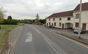 The cannabis grows were discovered on Walsall Road in Muckley Corner, Lichfield. Photo: Google