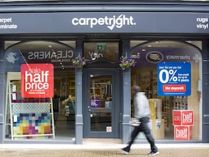 A Carpetright shop