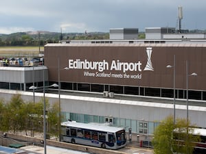 Exterior view of Edinburgh Airport