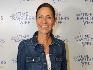 A close-up of Julia Bradbury smiling