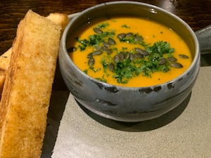 The Butternut Squash soup