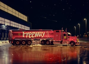 The Christmas Freeway-Cola has offically been unveiled