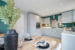 The Kitchen of a Show Home at Poppy Fields