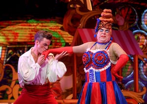 Full dress rehearsal of Beauty and the Beast at Wolverhampton Grand Theatre.