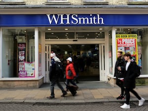 A WH Smith store in the high street