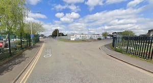 An application has been made to add more vehicles to a site on Qualcast Road. Photo: Google Street Map