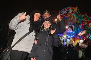 A big thumbs up from Natalina and Valentina Sahota and Iqbal Sahota from Penn.