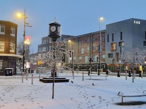 Snow in West Bromwich