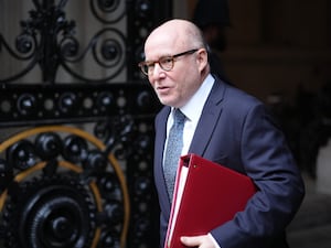 Attorney General Lord Hermer arrives in Downing Street (Ben Whitley/PA)