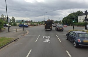 Aldridge Road, near to Holford Drive, where the second attack took place