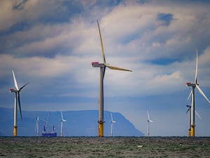 An offshore wind farm