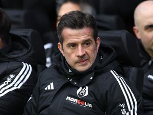 Fulham manager Marco Silva in the dugout