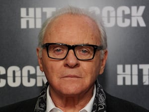 Sir Anthony Hopkins at the Hitchcock premiere in London