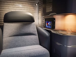 British Airways' new first-class seat