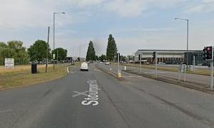 The crash happened at the junction of Stourport Road and Walter Nash Road in Kidderminster. Photo: Google