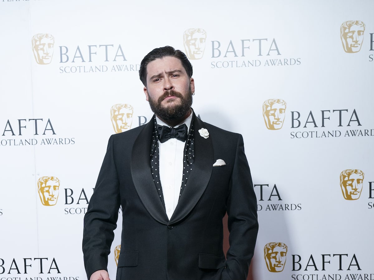 Daniel Portman praises Glasgow film industry at Bafta Scotland awards