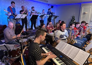 The Lichfield Jazz Big Band at the Cathedral Hotel