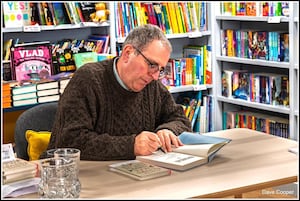 Rev'd Richard Coles at Booka (picture David Cooper)