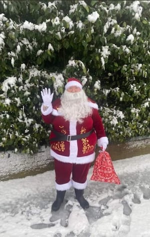 Hello from Father Christmas by community matters volunteer 