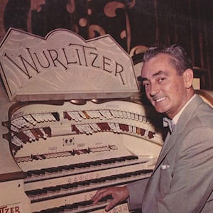 Reginald Dixon at the Tower Ballroom Wurlitzer Organ, Blackpool