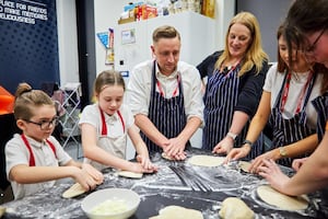 Barratt and David Wilson Homes' employees took part in a cookery session with OnSide