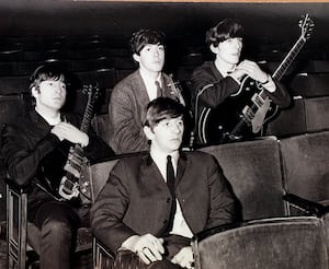 The Beatles at Wolverhampton Gaumont in November,1963