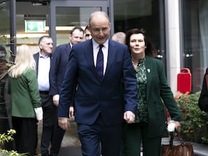 Micheal Martin and other Fianna Fail politicians