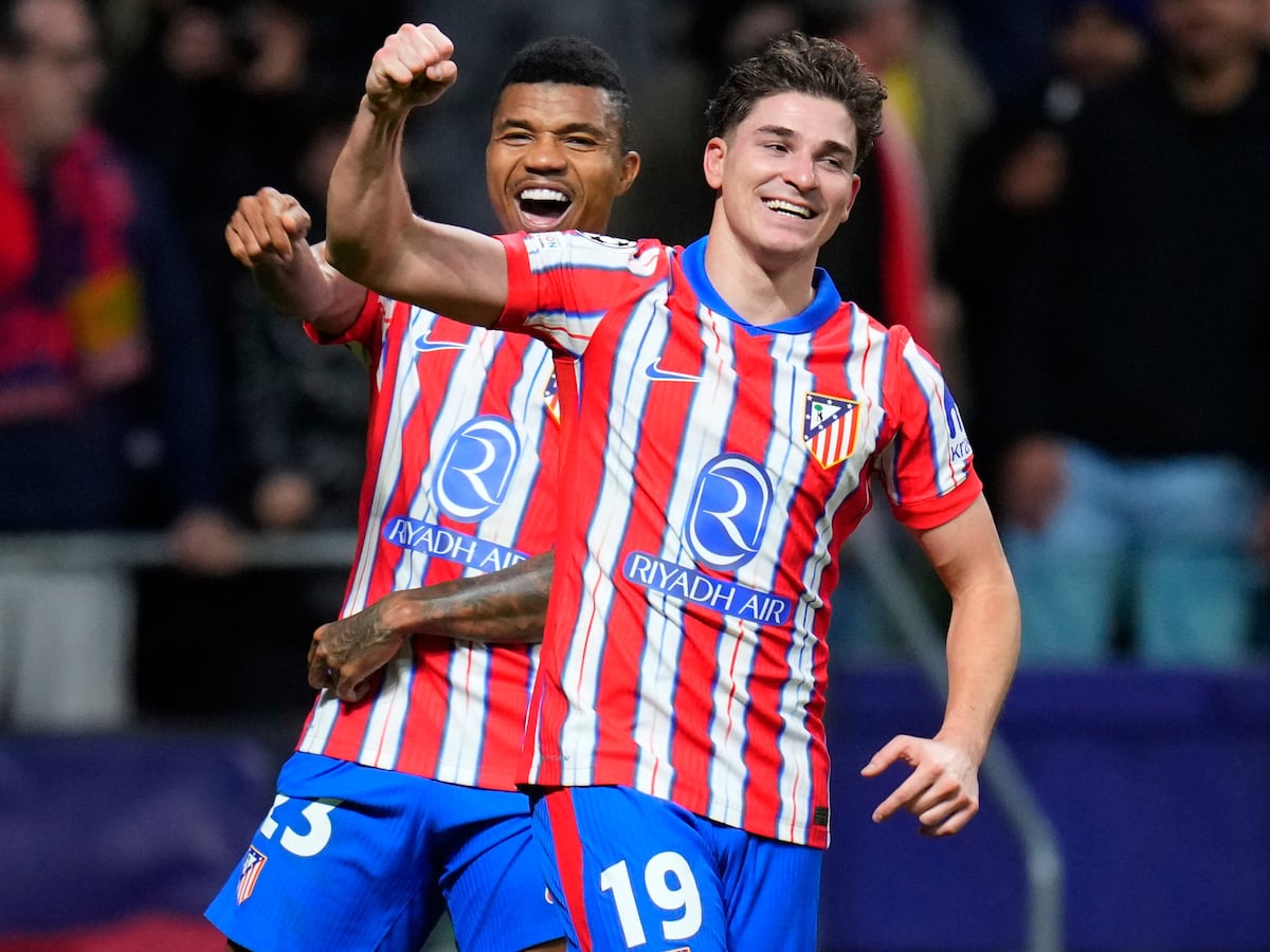 Julian Alvarez at the double as Atletico Madrid seal comeback win