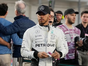 Lewis Hamilton qualified sixth for the Qatar Grand Prix